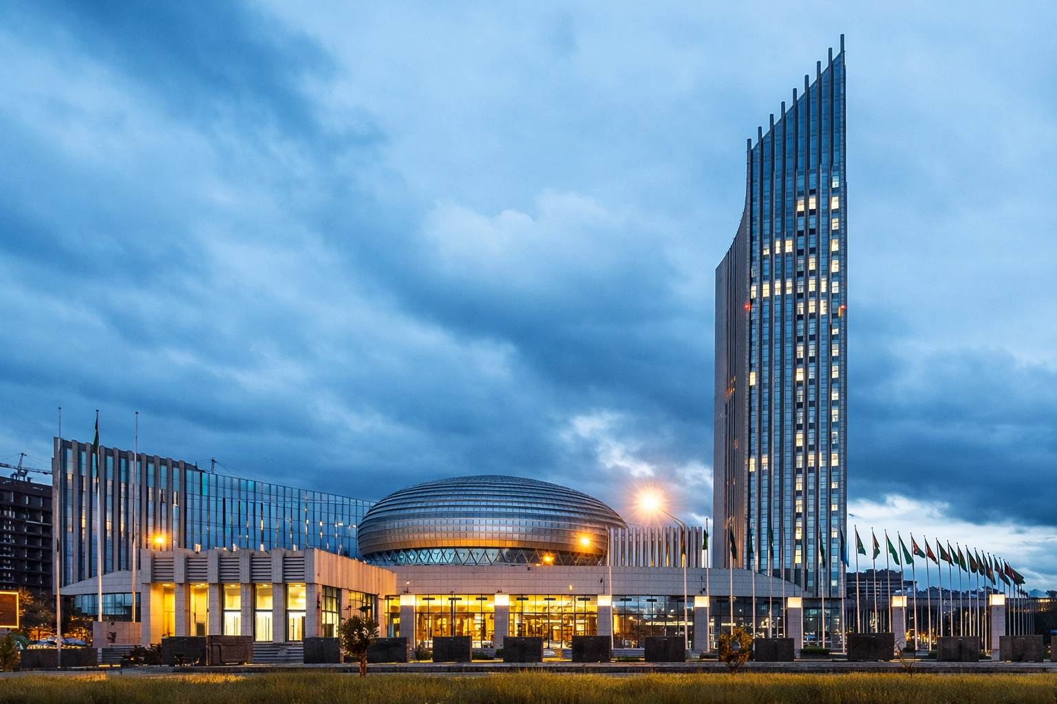African Union Conference Center In Addis Ababa Ethiopia