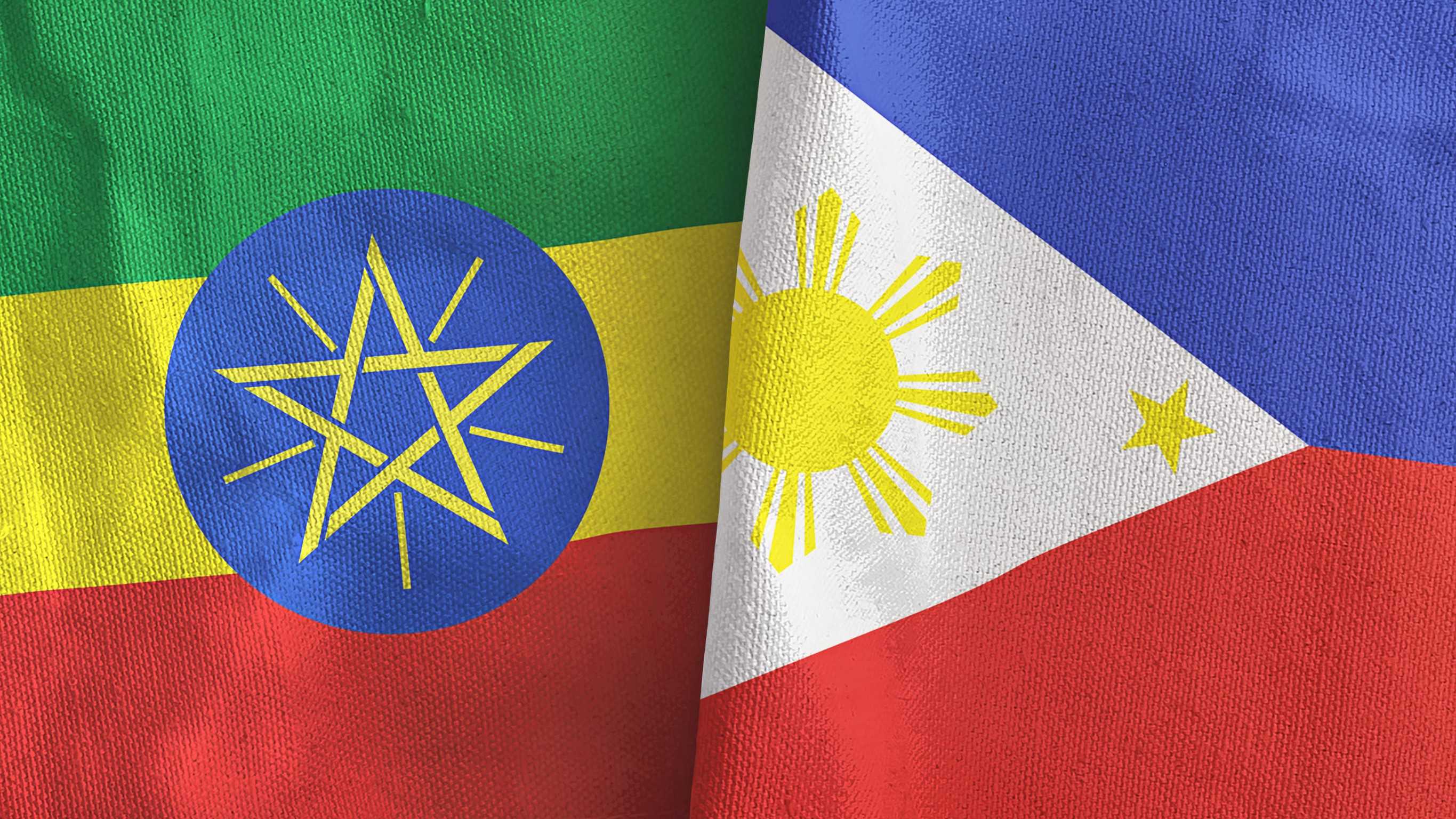 Ethiopia And Philippines Flag