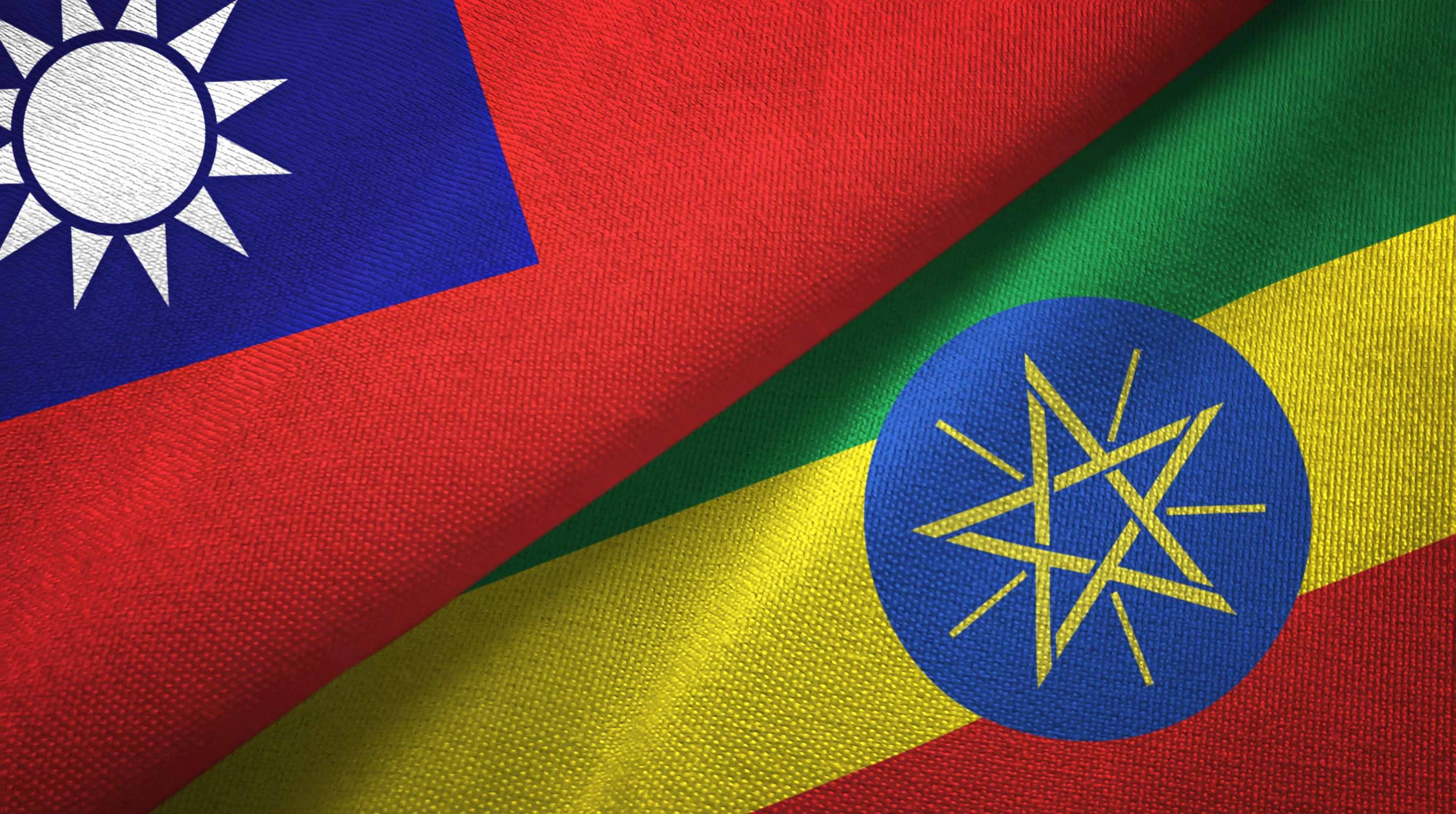 Ethiopia And Taiwan Flag