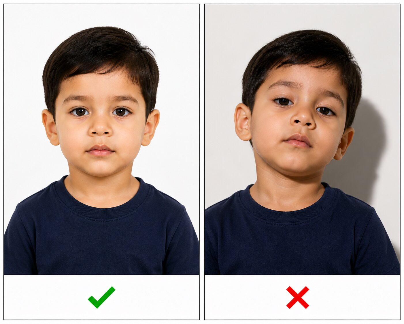 Falsches Säuglingsfoto