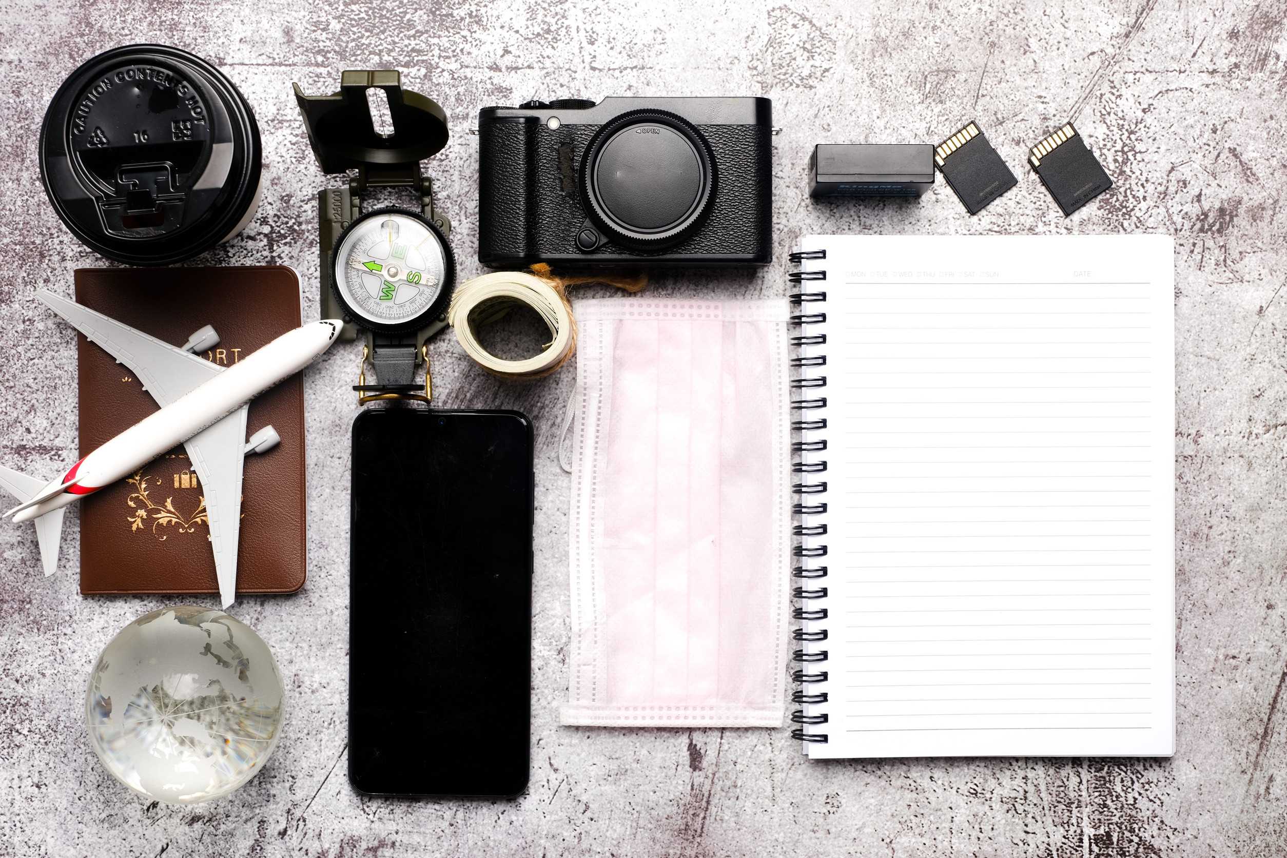 Media And Journalism Travel Concept