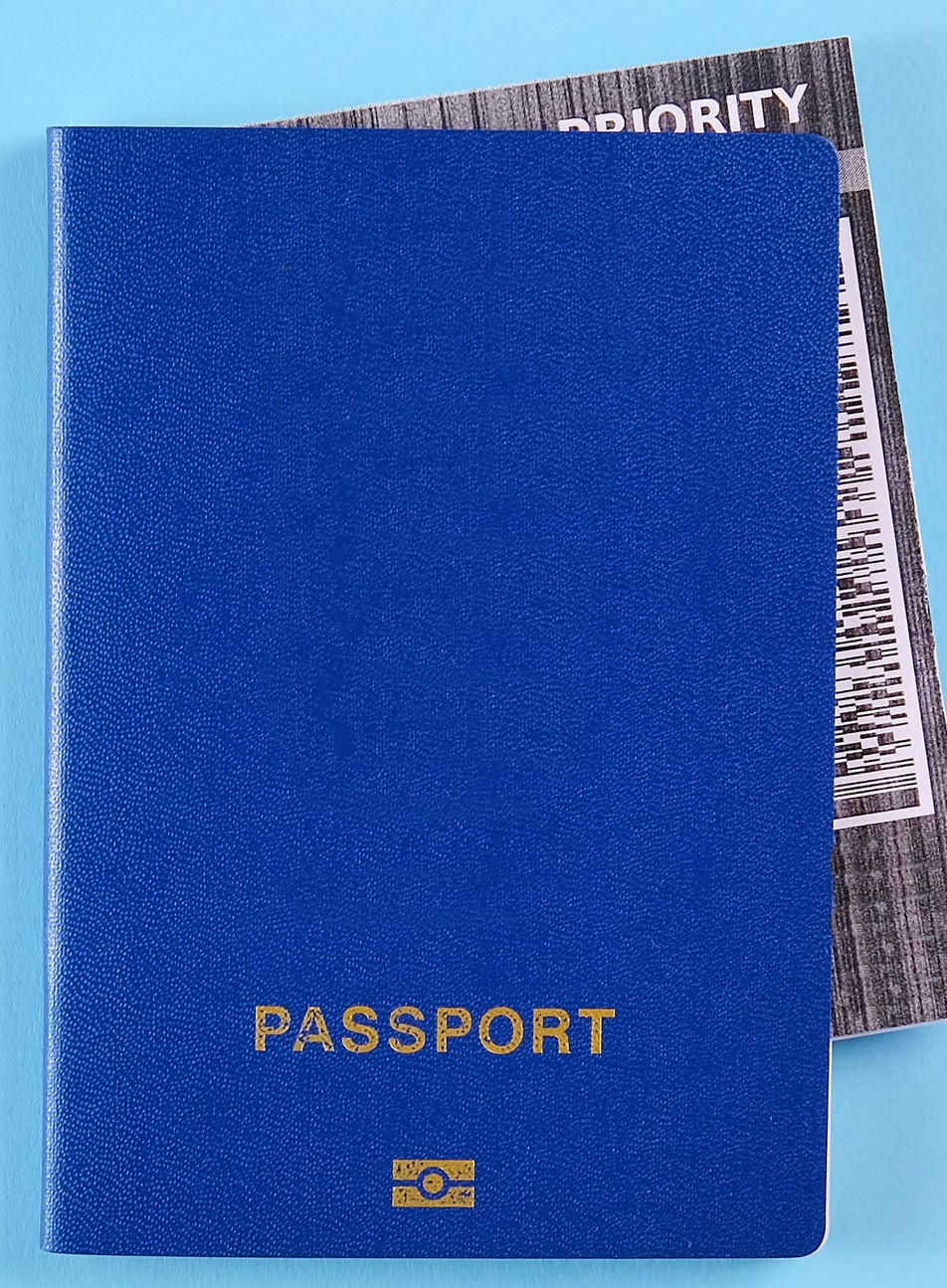 Passport With Airplane Ticket